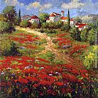 Hulsey Country Village II painting